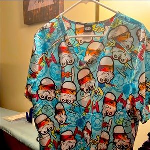 Scrub Top women’s Star Wars